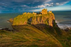 Evening light at Dunnottar