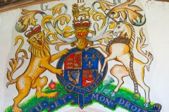 George III arms, Manton, Rutland