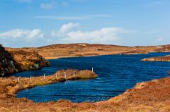 Sea loch near the trail end