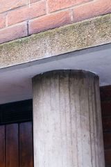 Exterior column detail
