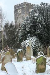 Ramsgate, St Laurence in Thanet Church, St Laurence church in winter