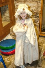 Dressing up in the castle museum