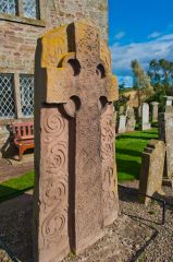 Churchyard cross slab, reverse face