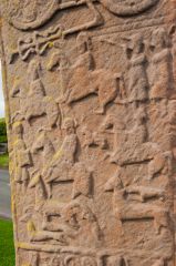 Roadside cross slab, reverse side