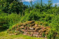 A section of Roman wall