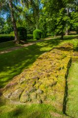 A section of Roman wall
