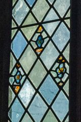 Small fragments of medieval glass