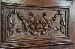Aldworth, St Mary's Church, Pulpit carving detail