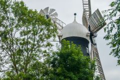 Alford Five Sailed Windmill, The mill and its unusual dome