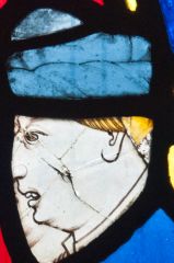 Nine orders of Angels window detail