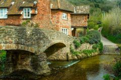The Allerford packhorse bridge