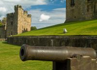 Alnwick Castle, Gun Terrace