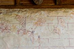 Medieval wall painting
