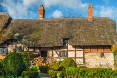 The cottage entrance