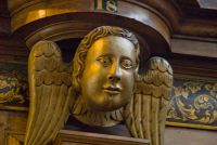 Appleby, St Lawrence Church, Gilded cherub