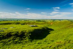 The henge bank and ditch