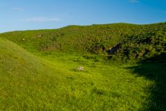 Inside the henge ditch