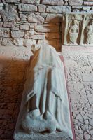 Arbroath Abbey, Alexander Gardin effigy