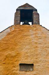 Belfry gable and datestone