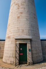 The Egyptian style tower entrance
