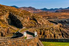 The coast road to the lighthouse
