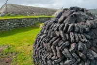 Peat drying