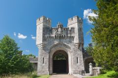 Castle entrance gate