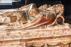 Earl of Huntingdon alabaster table tomb