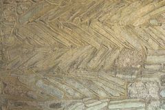 Saxon stonework in the north wall