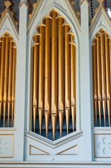 The church organ