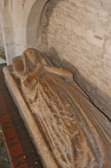 Asthall, St Nicholas Church, Lady Cornwall effigy