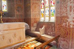 Asthall, St Nicholas Church, Sedilia