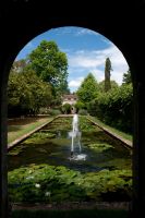 Athelhampton House, Canal garden