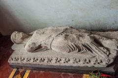 Atherington, St Mary's Church, Sir John Champernowne effigy, c. 1225