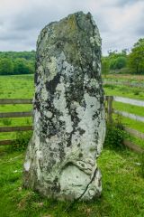 The east face of the stone
