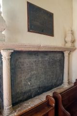 Dame Anna Erle memorial, 1650