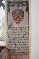 Bacton, St Mary's Church, Smyth memorial