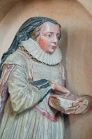 Badingham, St John the Baptist Church, Cotton memorial detail 2