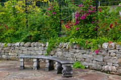 A quiet seat in the gardens