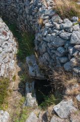 Cist within the barrow passageway