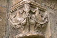 Barfreston, St Nicholas Church, Dancing figures