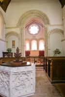 Barfreston, St Nicholas Church, Church interior