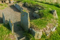 Hut entrance and outer wall