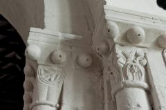 Chancel arch abaci carving