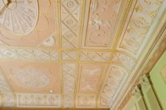 Entrance hall plasterwork