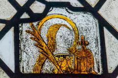 Medieval glass, chancel