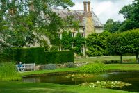 Bateman's, Water garden and house