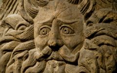 Carved head of the god Sulis