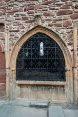 The Mackenzie burial aisle (north transept)
