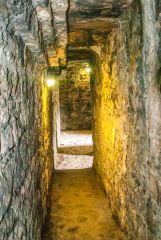 A passage within the walls